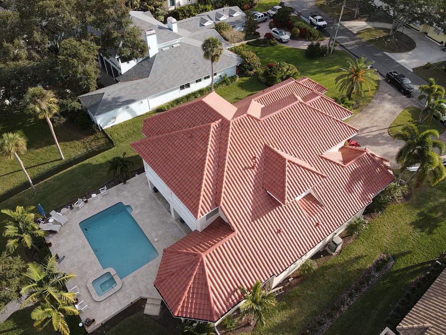 Miami tile roofing detail 4